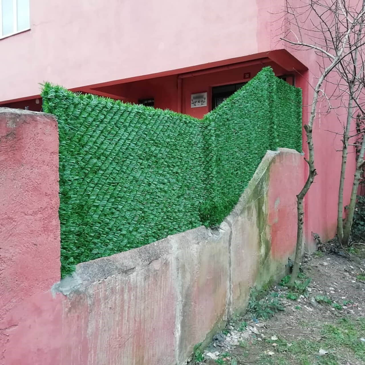 yeşil çit