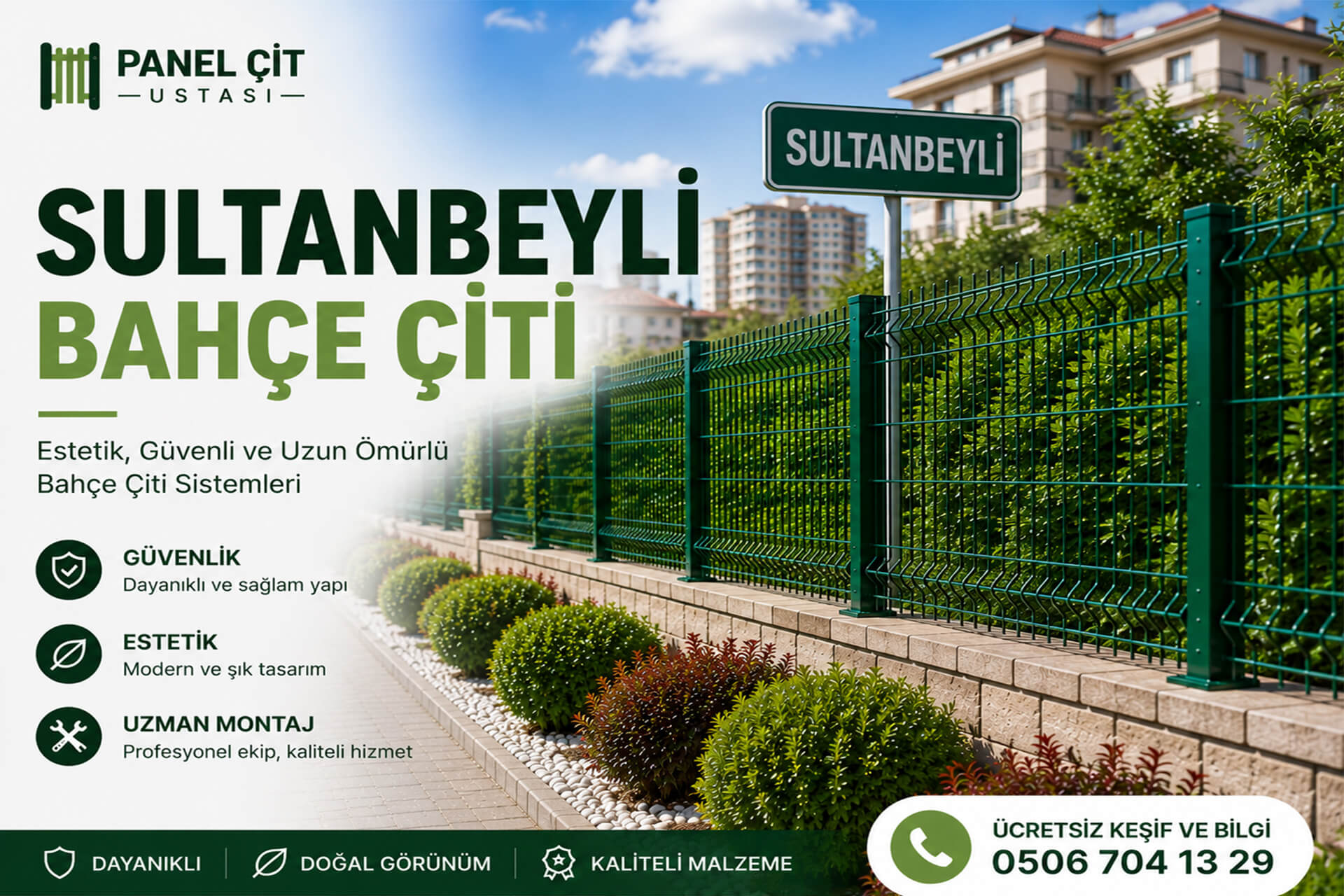 Sultanbeyli Bahçe Çiti